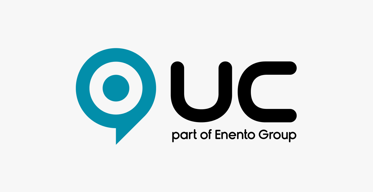 Primary logo with black text.