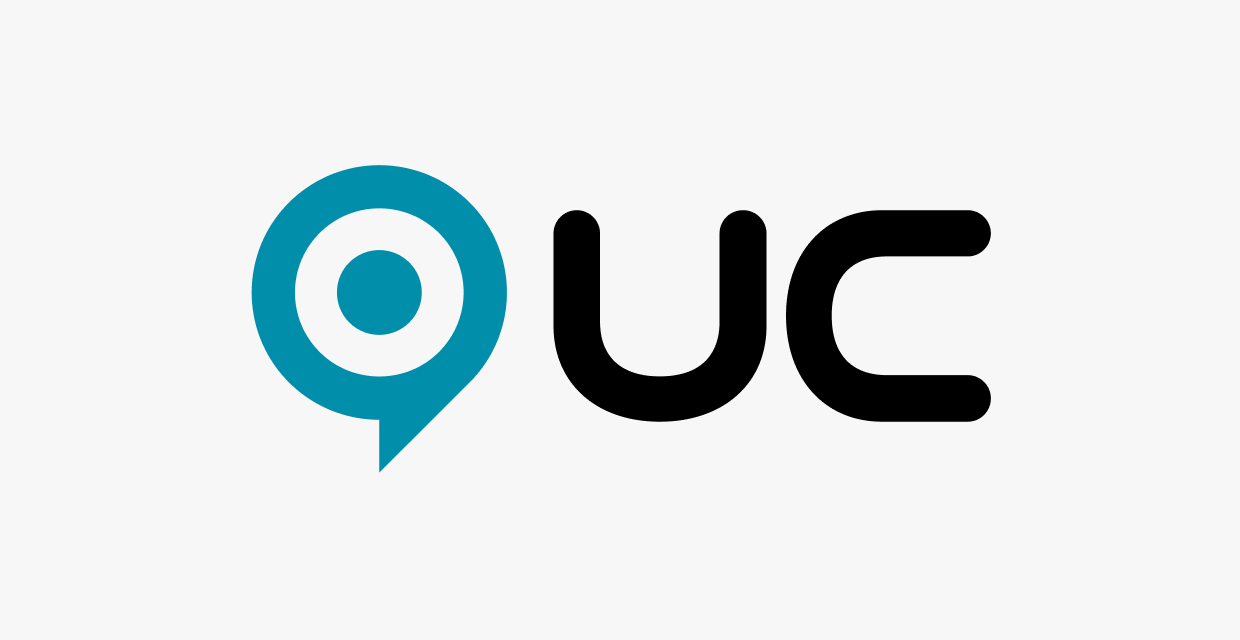 Primary logo with black or white text.